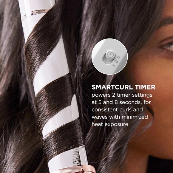 T3 Curlwrap 1.25 Ceramic Rotating Curling Iron - Picture 6 of 6